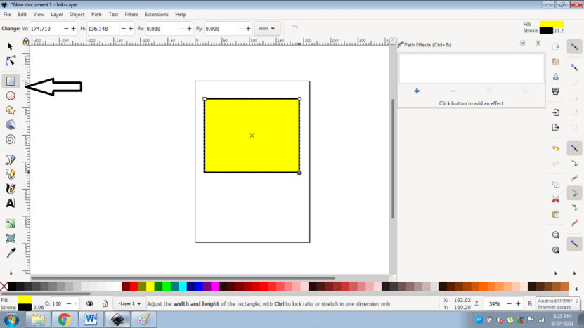 Inkscape rounded rectangle output 2