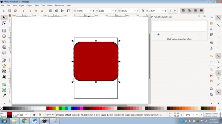 Inkscape rounded rectangle | Learn How to Create Rounded Rectangles?