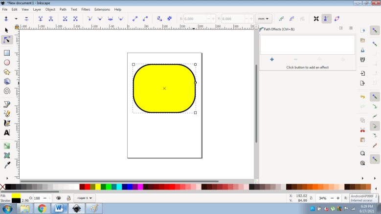 Inkscape rounded rectangle output 5