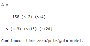 Matlab zpk | How zpk works in Matlab with Examples?