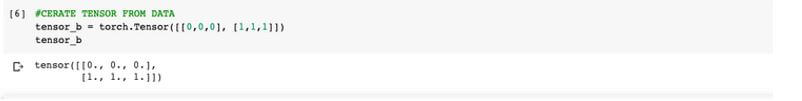 PyTorch Tensors 1