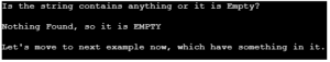 Python Test Empty String | Examples of Python Test Empty String