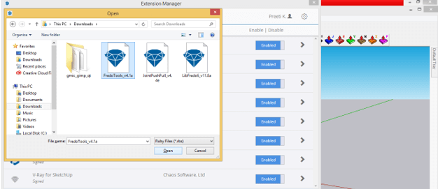 SketchUp Extensions 4