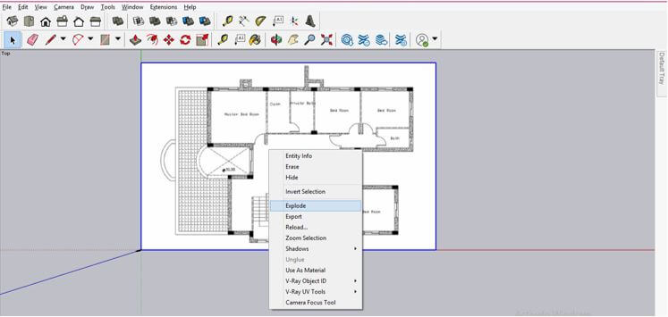 Explode option output 30