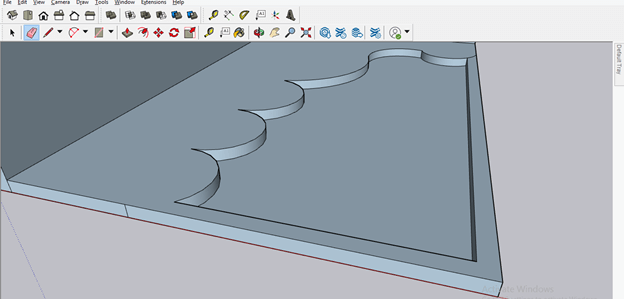 SketchUp garden design output 13