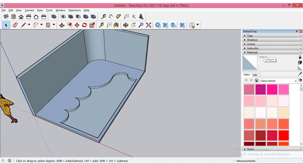 SketchUp garden design output 15