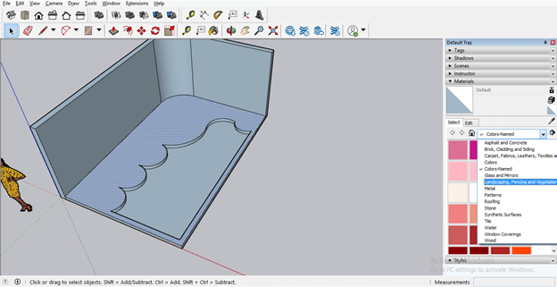 SketchUp garden design output 17