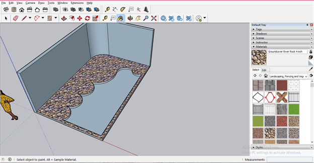 SketchUp garden design output 19