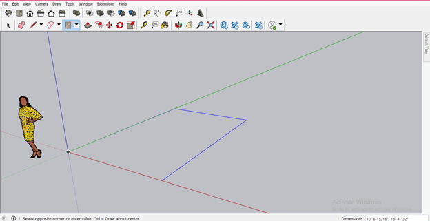 SketchUp garden design output 2