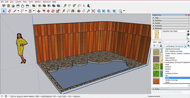 SketchUp garden design output 22