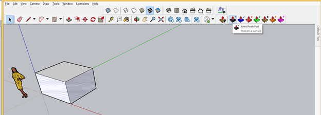 SketchUp joint push pull output 12