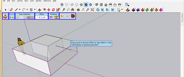 SketchUp joint push pull output 15