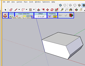 SketchUp joint push pull output 16