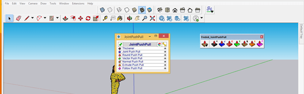 SketchUp joint push pull output 9