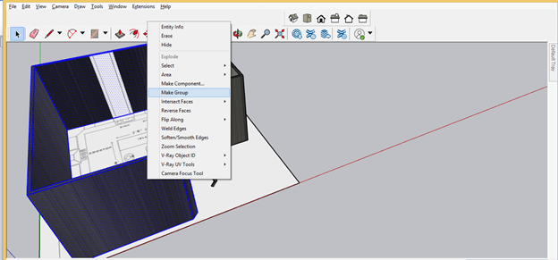 SketchUp kitchen output 12