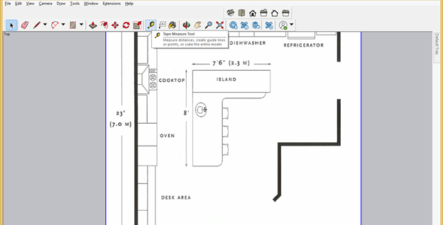 SketchUp kitchen output 4