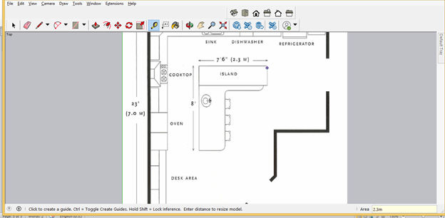 SketchUp kitchen output 5