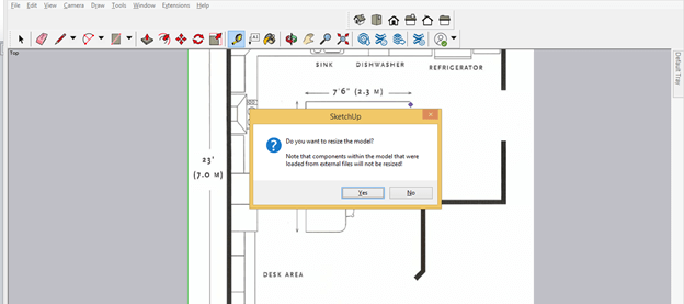 SketchUp kitchen output 6