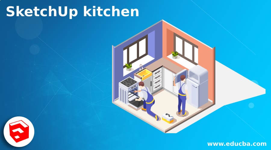 sketchup 2d commercial kitchen template