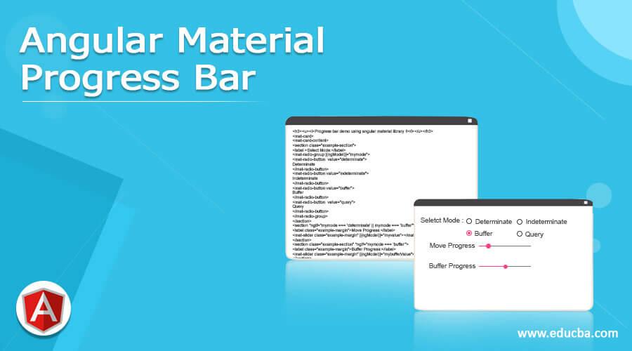 Angular Material Progress Bar
