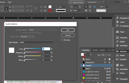 InDesign Background Color | How to create and use Background color?