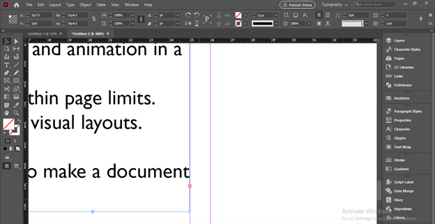 InDesign columns output 9