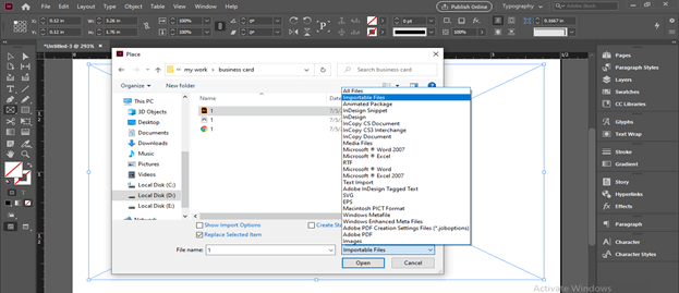 InDesign data merge output 4