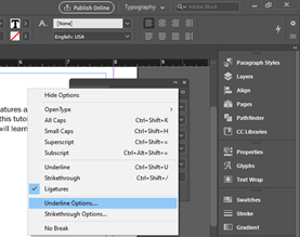 InDesign highlight text output 7