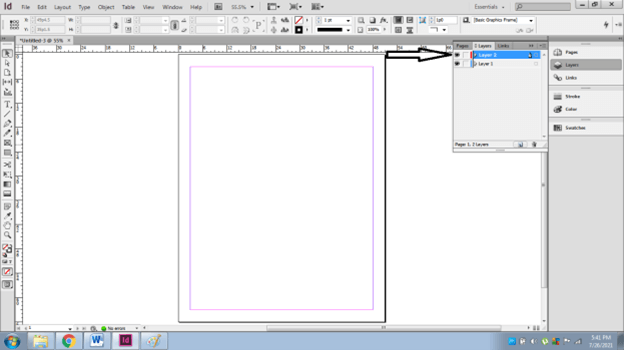 InDesign layers output 4.2