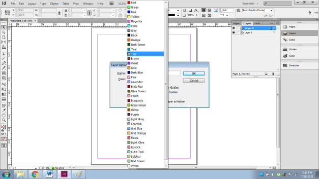 InDesign layers output 6