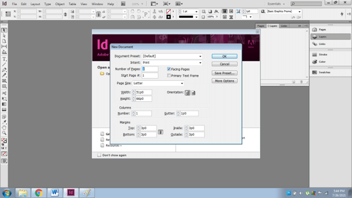 InDesign layers output 9