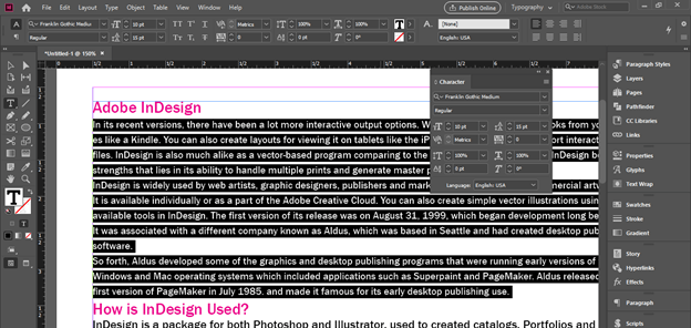 InDesign line spacing Learn How to Use Line Spacing in InDesign