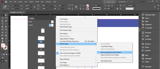 InDesign master | Learn How to create and use Master Pages?