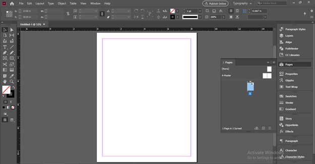 InDesign master pages output 2