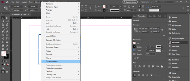 InDesign rounded corners output 10