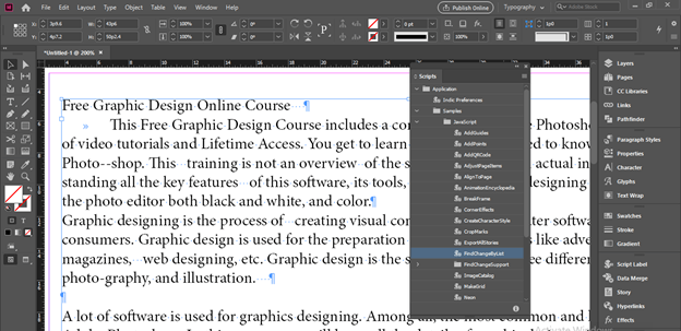 InDesign scripts output 14
