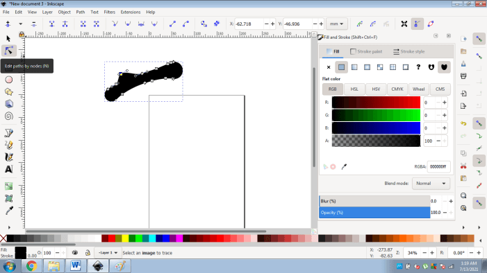 Inkscape brushes output 11