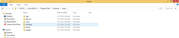 duplicate file names inkscape extensions