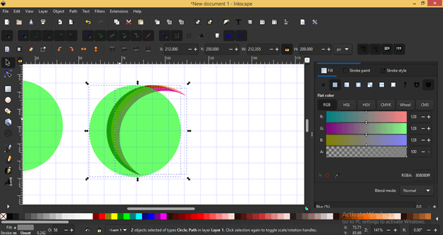 Inkscape logo output 18