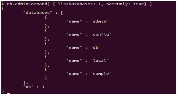 MongoDB List Databases 6