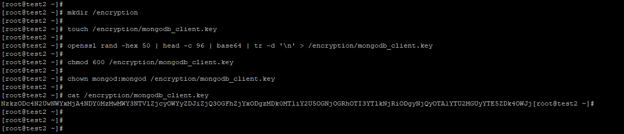 MongoDB encryption 1