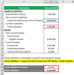 Net Asset Formula | Examples with Excel Template and Calculator