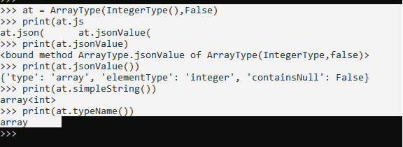 PySpark SQL Types 2