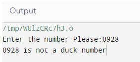 duck number 1