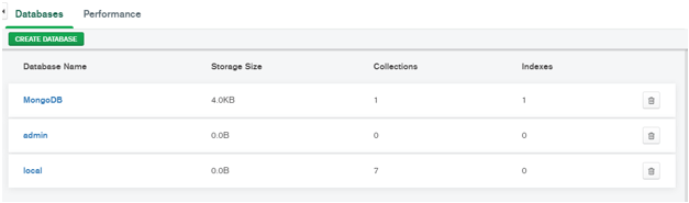 MongoDB Web Interface 4