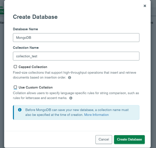 MongoDB Web Interface 3