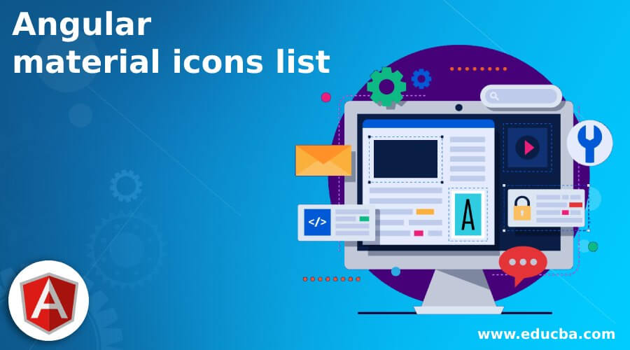 Angular material icons list