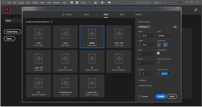 InDesign brochure templates output 3