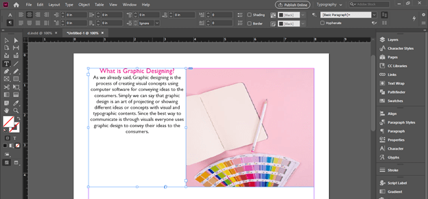 How To Center Text Vertically In Indesign