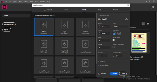 InDesign drop cap output 1